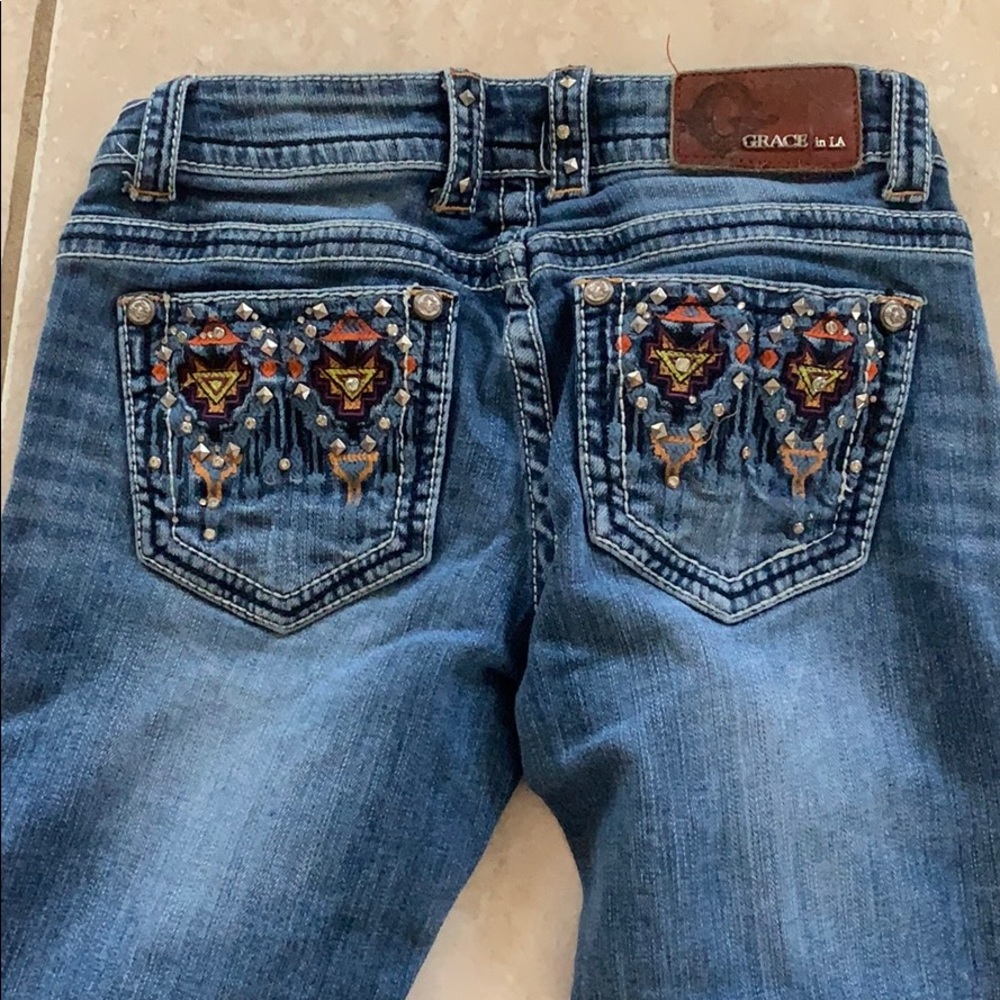 Grace in LA jeans bootcut, size 25